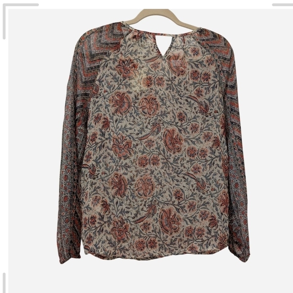 Lucky Brand Tops - Lucky Brand Multicolor Floral Blouse